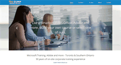 Desktop Screenshot of gumptraining.com